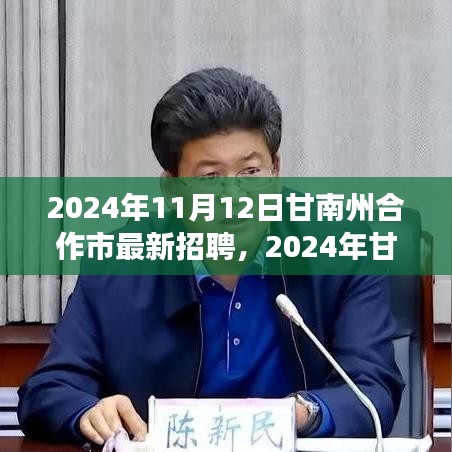 2024年甘南州合作市最新招聘盛会，职业发展的理想舞台开启