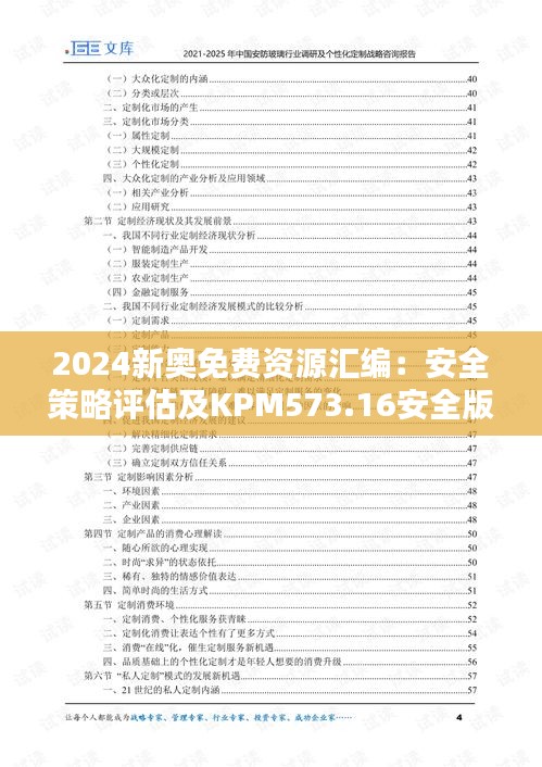 2024新奥免费资源汇编：安全策略评估及KPM573.16安全版