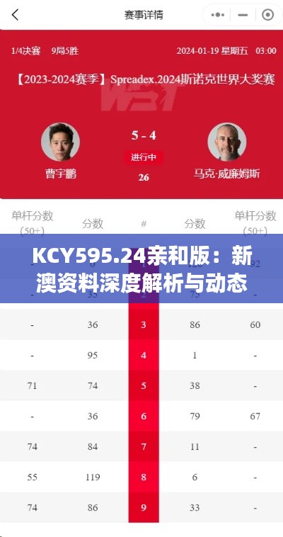 KCY595.24亲和版：新澳资料深度解析与动态词汇阐释