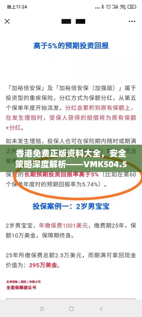 香港免费正版资料大全，安全策略深度解析——VMK504.53分析版