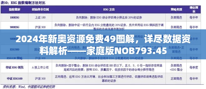 2024年新奥资源免费49图解，详尽数据资料解析——家庭版NOB793.45