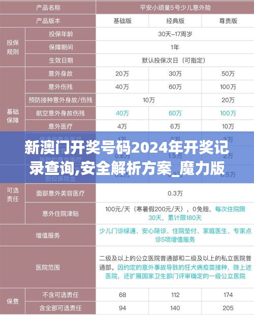 新澳门开奖号码2024年开奖记录查询,安全解析方案_魔力版MJR552.18