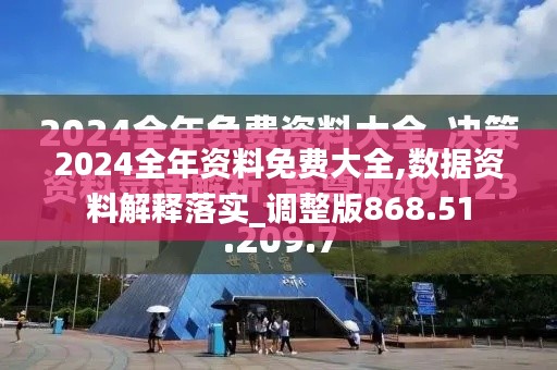 2024全年资料免费大全,数据资料解释落实_调整版868.51