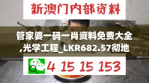 管家婆一码一肖资料免费大全,光学工程_LKR682.57彻地