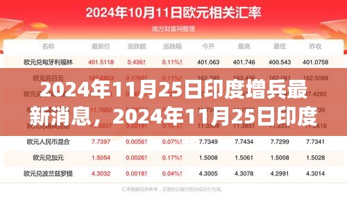 印度增兵动态深度解析与前沿观察，最新消息及观察分析（2024年11月25日）