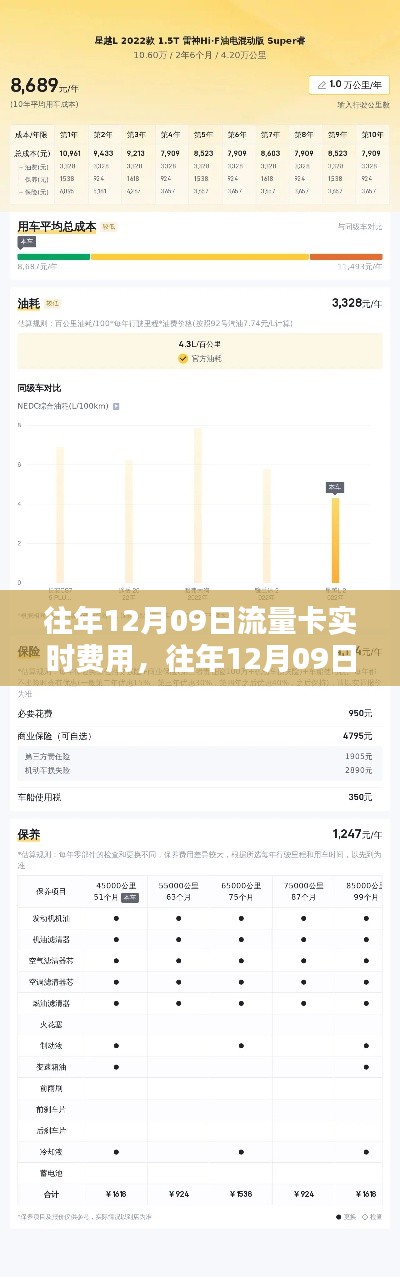 往年12月9日流量卡实时费用详解，特性、体验、竞品对比及用户群体分析全攻略